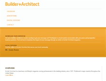 Tablet Screenshot of builderarchitect.com